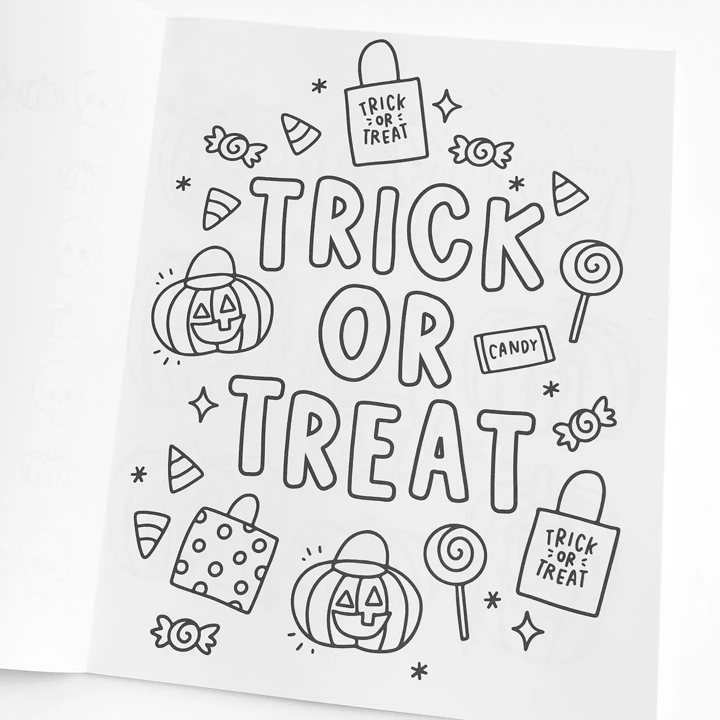 Halloween Coloring Book