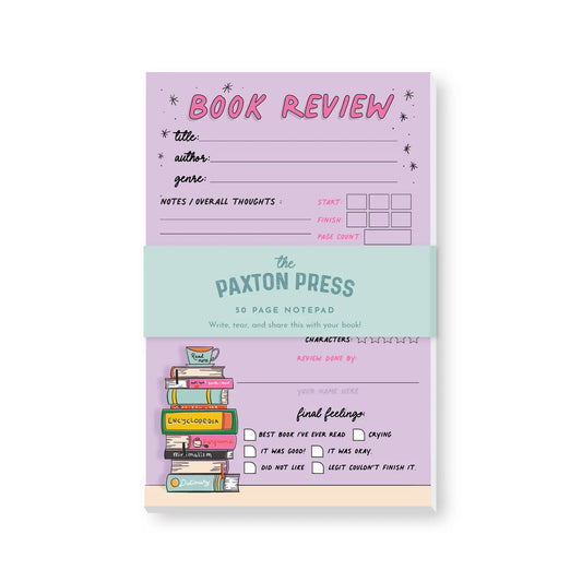 Book Review Notepad