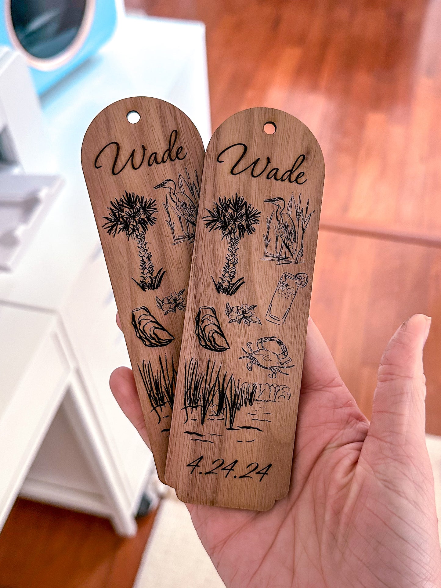 Custom Wooden Bookmark